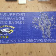 Event banner for Hauppauge High School Robotics