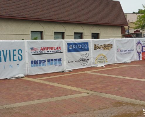 Event banners for Glen Cove Festival
