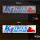 before and after of led retrofit sign